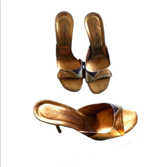 Via Spiga Shoes - Super cute via spiga gold and bronze stunners!